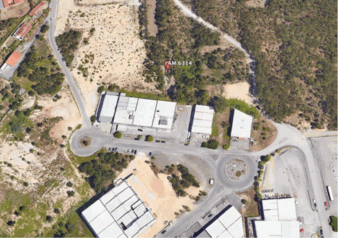 Pr&eacute;dio r&uacute;stico com 1102m2 - Vale do areeiro, Marrazes - Leiria (proc 1813/24.3T8LRA)