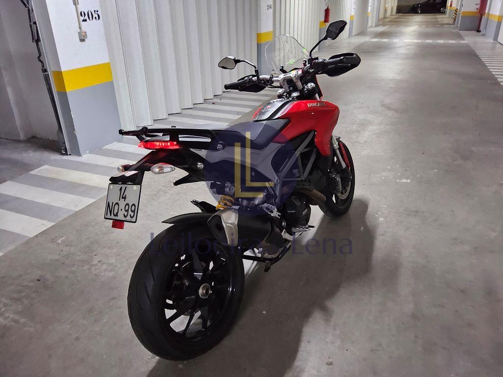 Moto marca Ducatti modelo B2 Hiperstrada AA, a gasolina, ano 04/2013, matr&iacute;cula 14-NQ-99(ASP/2024)